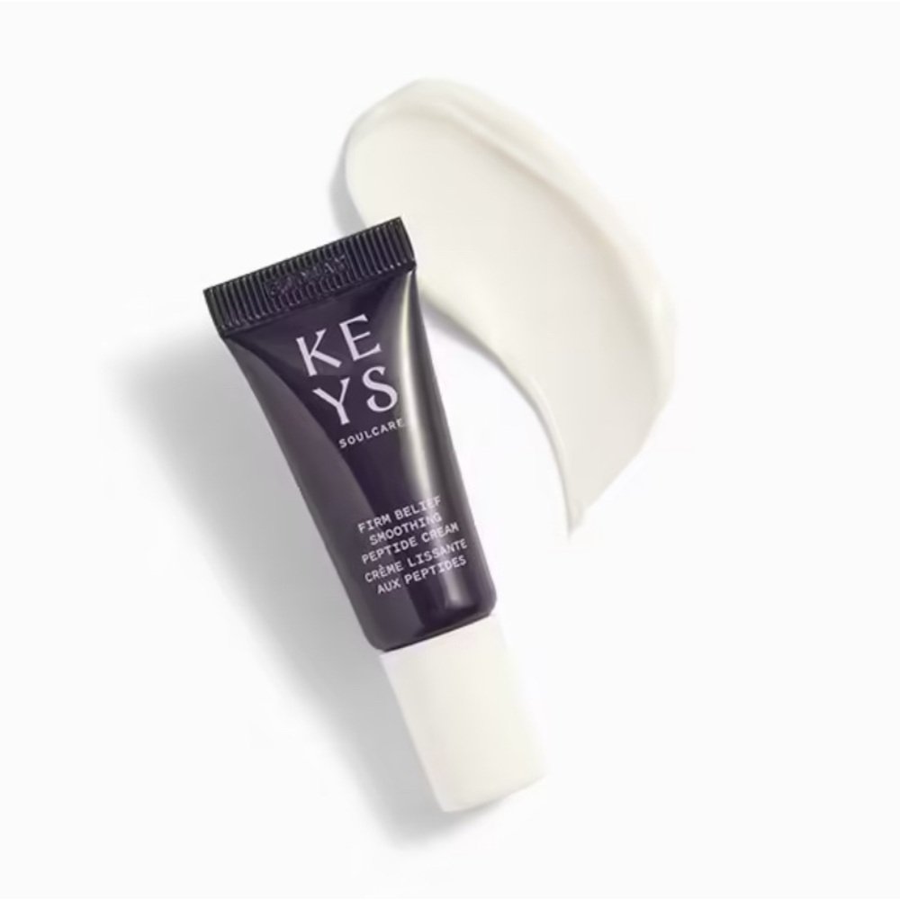 🦋 3/$9 KEYS SOULCARE Firm Belief Smoothing Peptide Cream NWT moisturizer